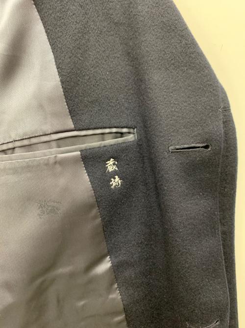 BURBERRY LONDON（バーバリーロンドン）BURBERRY LONDON (バーバリーロンドン) カシミヤコート ネイビー サイズ:Mの古着・服飾アイテム