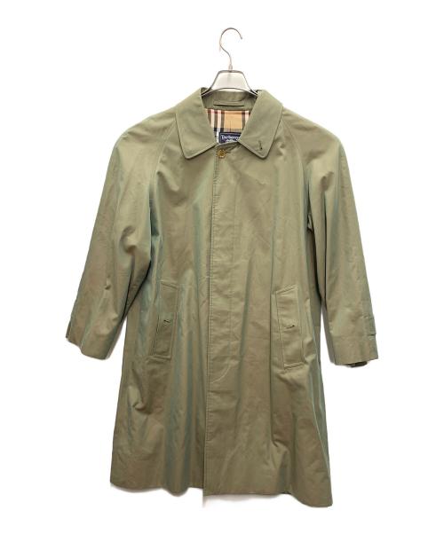 Burberry's（バーバリー）Burberry's (バーバリーズ) ステンカラーコート グリーン サイズ:不明の古着・服飾アイテム