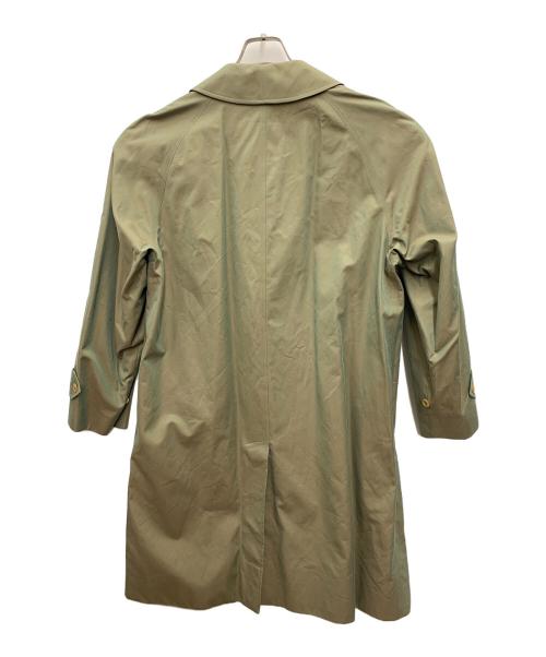 Burberry's（バーバリー）Burberry's (バーバリーズ) ステンカラーコート グリーン サイズ:不明の古着・服飾アイテム