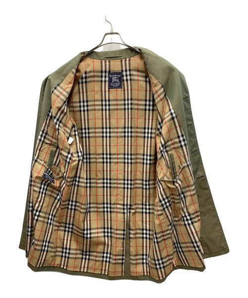 Burberry's（バーバリー）Burberry's (バーバリーズ) ステンカラーコート グリーン サイズ:不明の古着・服飾アイテム