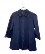 Burberry'sバーバリーズ）の古着「ウールコート」｜ネイビー