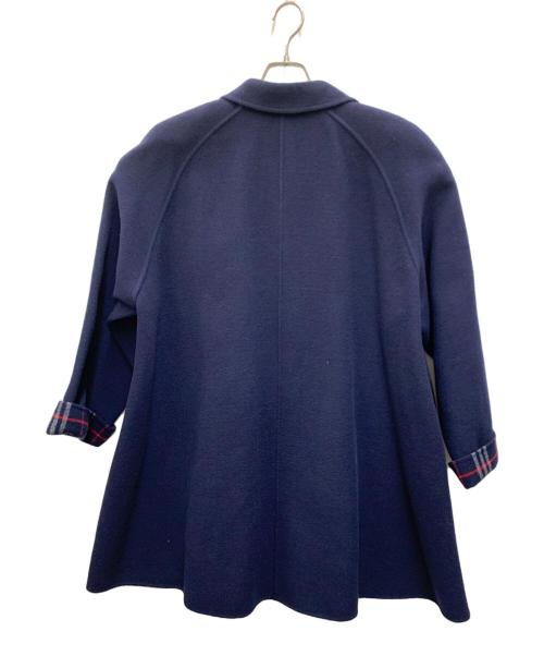 Burberry's（バーバリー）Burberry's (バーバリーズ) ウールコート ネイビー サイズ:11ARの古着・服飾アイテム