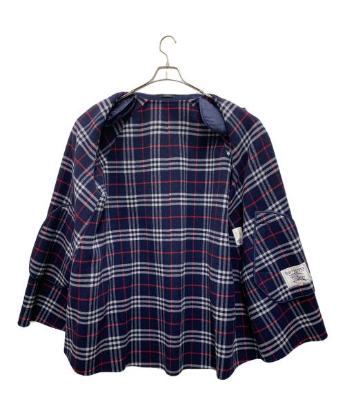 Burberry's（バーバリー）Burberry's (バーバリーズ) ウールコート ネイビー サイズ:11ARの古着・服飾アイテム
