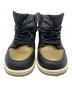 中古・古着 NIKE (ナイキ) Air Jordan 1 Retro High OG ゴールド×ブラック サイズ:26.5：12000円