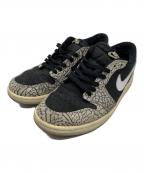 NIKEナイキ）の古着「Air Jordan 1 Retro Low OG」｜ブラック×グレー