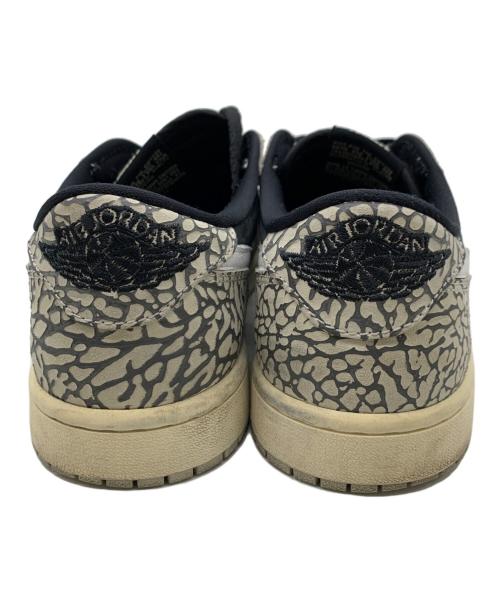 NIKE（ナイキ）NIKE (ナイキ) Air Jordan 1 Retro Low OG ブラック×グレー サイズ:26.5の古着・服飾アイテム