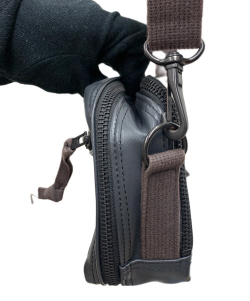 LUGGAGE LABEL（ラゲッジ レーベル）LUGGAGE LABEL (ラゲッジ レーベル) ミニショルダーバッグ ブラックの古着・服飾アイテム