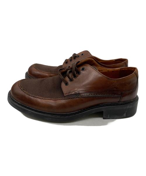 JOHNSTON&MURPHY（ジョンストン＆マーフィー）JOHNSTON&MURPHY (ジョンストン＆マーフィー) レザーシューズ　 ブラウン サイズ:9の古着・服飾アイテム