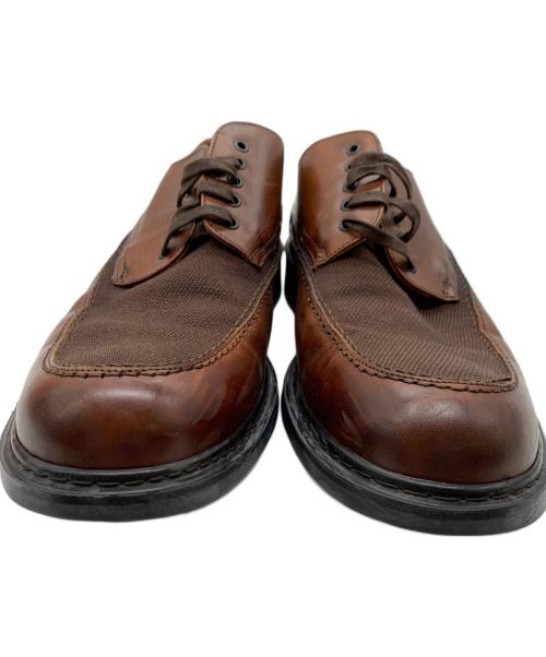 JOHNSTON&MURPHY（ジョンストン＆マーフィー）JOHNSTON&MURPHY (ジョンストン＆マーフィー) レザーシューズ　 ブラウン サイズ:9の古着・服飾アイテム