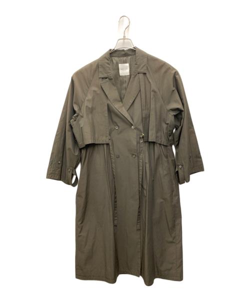 SALON（サロン）SALON (サロン) コート オリーブ サイズ:Mの古着・服飾アイテム