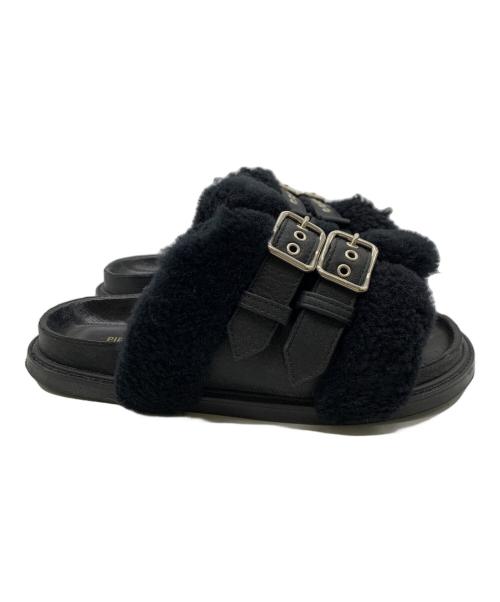 Pippichic（ピッピシック）Pippichic (ピッピシック) ボアサンダル ブラック サイズ:40の古着・服飾アイテム