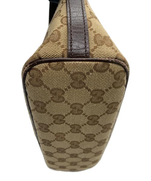 GUCCI（グッチ）GUCCI (グッチ) ハンドバッグ　GGシェリーライン ベージュの古着・服飾アイテム