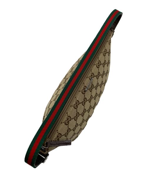 GUCCI（グッチ）GUCCI (グッチ) ハンドバッグ　GGシェリーライン ベージュの古着・服飾アイテム