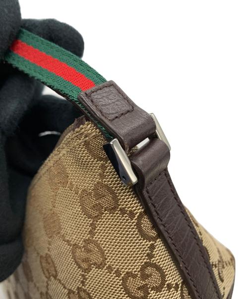 GUCCI（グッチ）GUCCI (グッチ) ハンドバッグ　GGシェリーライン ベージュの古着・服飾アイテム