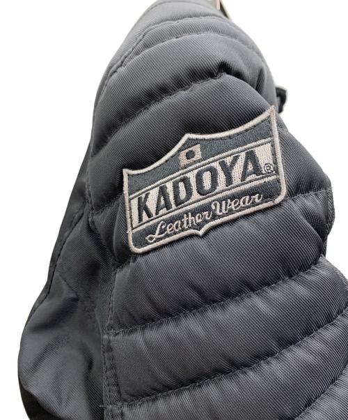 KADOYA（カドヤ）KADOYA (カドヤ) ライダースジャケット ブラック サイズ:Mの古着・服飾アイテム