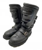 KADOYAカドヤ）の古着「ライディングブーツ」｜ブラック