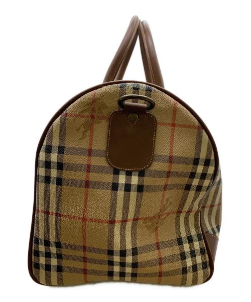 Burberry's（バーバリーズ）Burberry's (バーバリーズ) ボストンバッグ ベージュの古着・服飾アイテム