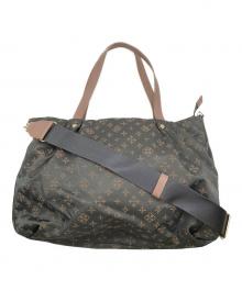 russet（ラシット）の古着「ハンドバッグ」｜グレー×ブラウン