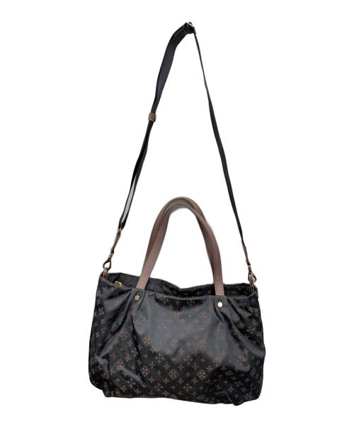 russet（ラシット）russet (ラシット) ハンドバッグ グレー×ブラウンの古着・服飾アイテム