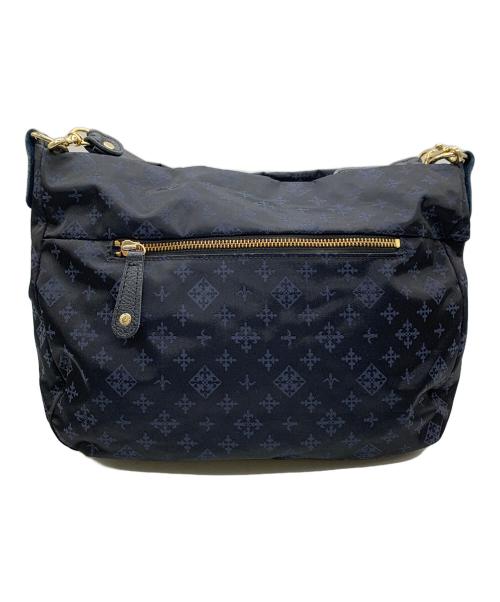 russet（ラシット）russet (ラシット) ショルダーバッグ ブラック×ネイビーの古着・服飾アイテム