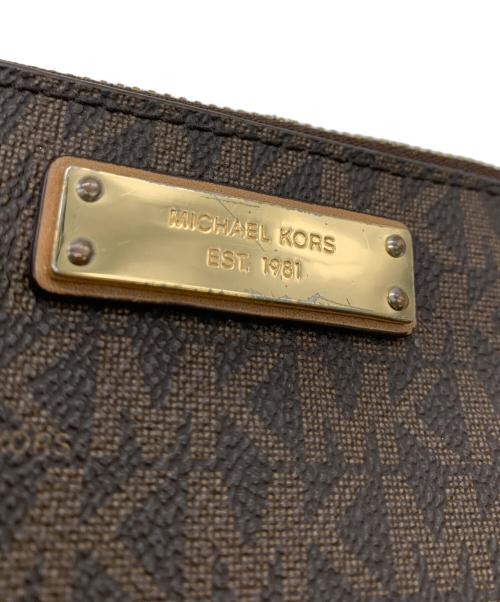 MICHAEL KORS（マイケル・コース）MICHAEL KORS (マイケル・コース) コインケース ブラウンの古着・服飾アイテム