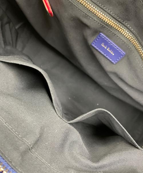 PAUL SMITH（ポールスミス）PAUL SMITH (ポールスミス) クラシックレザートートバッグ ネイビーの古着・服飾アイテム