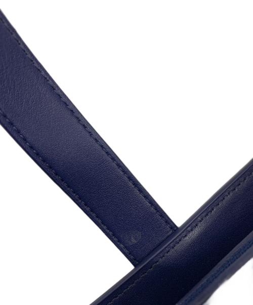 PAUL SMITH（ポールスミス）PAUL SMITH (ポールスミス) クラシックレザートートバッグ ネイビーの古着・服飾アイテム