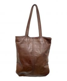 PORTER（ポーター）の古着「レザートートバッグ」｜ブラウン