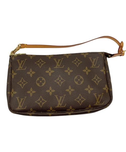 LOUIS VUITTON（ルイ ヴィトン）LOUIS VUITTON (ルイ ヴィトン) ポーチ ブラウンの古着・服飾アイテム