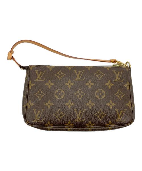 LOUIS VUITTON（ルイ ヴィトン）LOUIS VUITTON (ルイ ヴィトン) ポーチ ブラウンの古着・服飾アイテム
