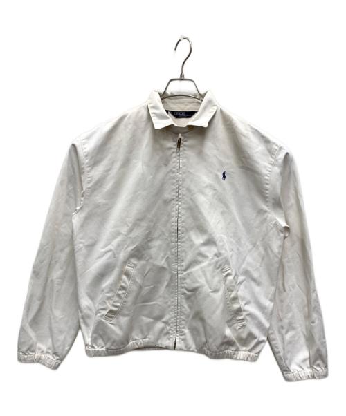 POLO RALPH LAUREN（ポロ・ラルフローレン）POLO RALPH LAUREN (ポロ・ラルフローレン) スイングトップ ホワイト サイズ:Sの古着・服飾アイテム