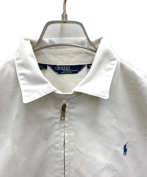 POLO RALPH LAUREN（ポロ・ラルフローレン）POLO RALPH LAUREN (ポロ・ラルフローレン) スイングトップ ホワイト サイズ:Sの古着・服飾アイテム