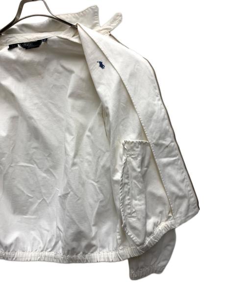 POLO RALPH LAUREN（ポロ・ラルフローレン）POLO RALPH LAUREN (ポロ・ラルフローレン) スイングトップ ホワイト サイズ:Sの古着・服飾アイテム