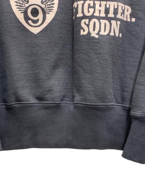 BUZZ RICKSON'S（バズリクソンズ）Buzz Rickson's (バズリクソンズ) スウェット ブラック サイズ:Sの古着・服飾アイテム