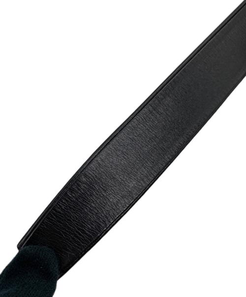 Burberry's（バーバリーズ）Burberry's (バーバリーズ) レザーベルト ブラック 未使用品の古着・服飾アイテム