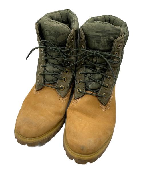 Timberland（ティンバーランド）Timberland (ティンバーランド) ブーツ ブラウン×オリーブ サイズ:27の古着・服飾アイテム