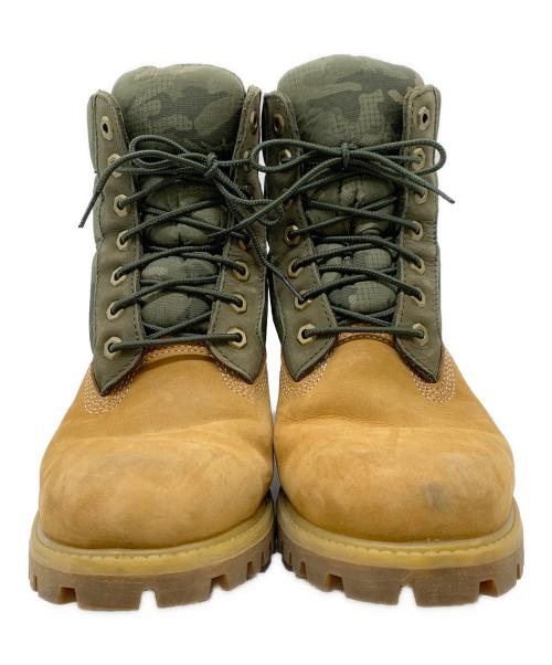 Timberland（ティンバーランド）Timberland (ティンバーランド) ブーツ ブラウン×オリーブ サイズ:27の古着・服飾アイテム