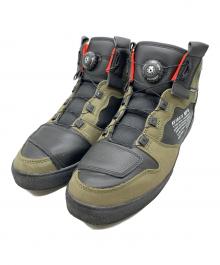 AVIREX（アヴィレックス）の古着「バイクスニーカー」｜オリーブブラック