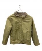waiperワイパー）の古着「デッキジャケット」｜オリーブ