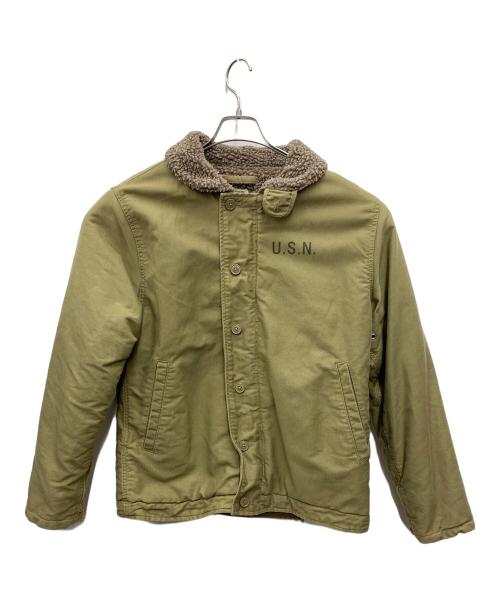 waiper（ワイパー）WAIPER (ワイパー) デッキジャケット オリーブ サイズ:40の古着・服飾アイテム