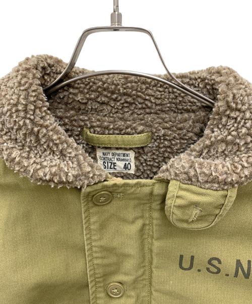 waiper（ワイパー）WAIPER (ワイパー) デッキジャケット オリーブ サイズ:40の古着・服飾アイテム