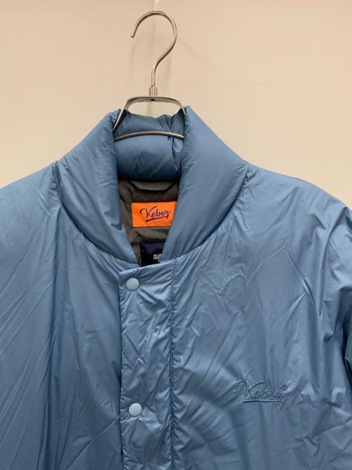 KEBOZ（ケボズ）KEBOZ (ケボズ) ダウンジャケット ブルー サイズ:Lの古着・服飾アイテム