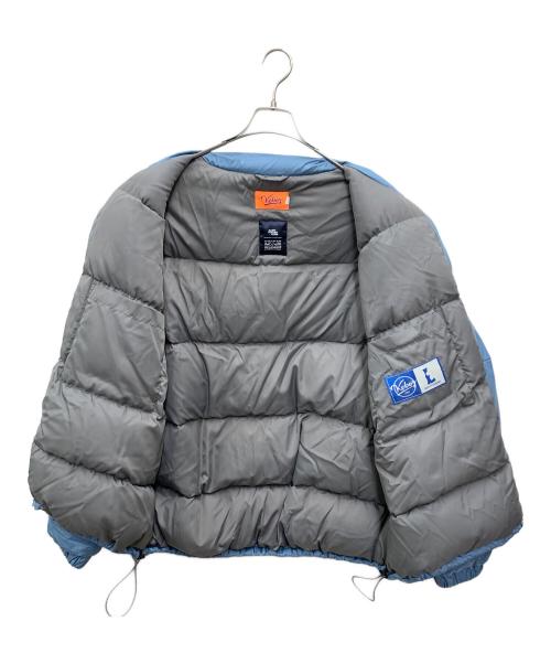 KEBOZ（ケボズ）KEBOZ (ケボズ) ダウンジャケット ブルー サイズ:Lの古着・服飾アイテム