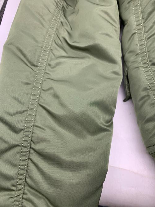 ALPHA（アルファ）ALPHA (アルファ) MA-1ジャケット カーキ サイズ:Sの古着・服飾アイテム