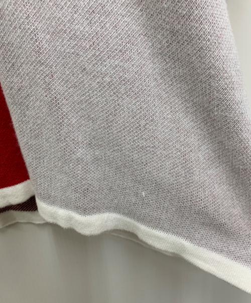 flagstuff（フラグスタフ）flagstuff (フラグスタフ) 半袖ポロニット グレー サイズ:Mの古着・服飾アイテム