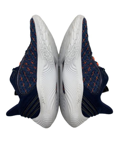 UNDER ARMOUR（アンダーアーマー）UNDER ARMOUR (アンダーアーマー) バスケットボールシューズ ネイビー×オレンジ サイズ:26の古着・服飾アイテム