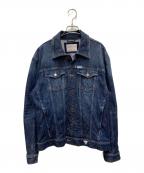 GUESSゲス）の古着「デニムジャケット」｜インディゴ