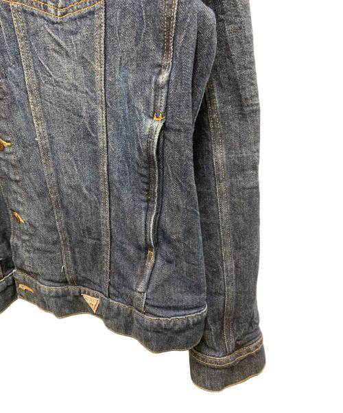 GUESS（ゲス）GUESS (ゲス) デニムジャケット インディゴ サイズ:Lの古着・服飾アイテム