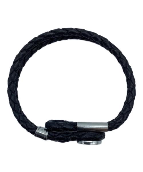EMPORIO ARMANI（エンポリオ アルマーニ）EMPORIO ARMANI (エンポリオ アルマーニ) ブレスレット ブラックの古着・服飾アイテム