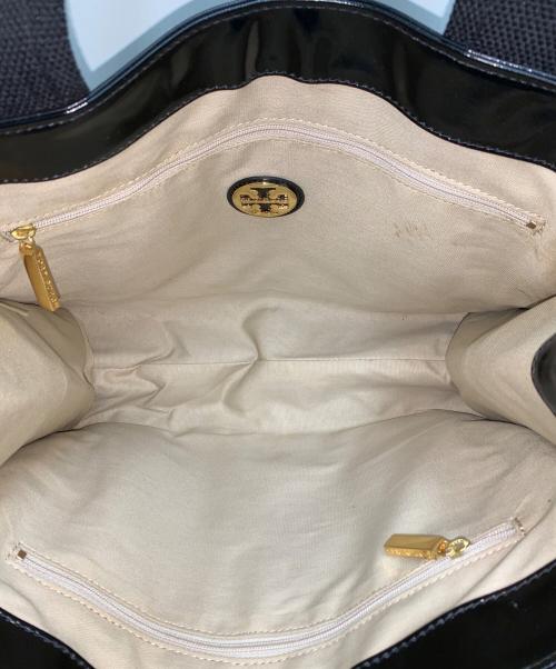 TORY BURCH（トリーバーチ）TORY BURCH (トリーバーチ) ハンドバッグ ブラックの古着・服飾アイテム